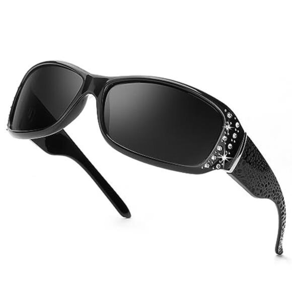 Women\'s Polarized Sunglasses Rhinestone UV400 Protection main image 5